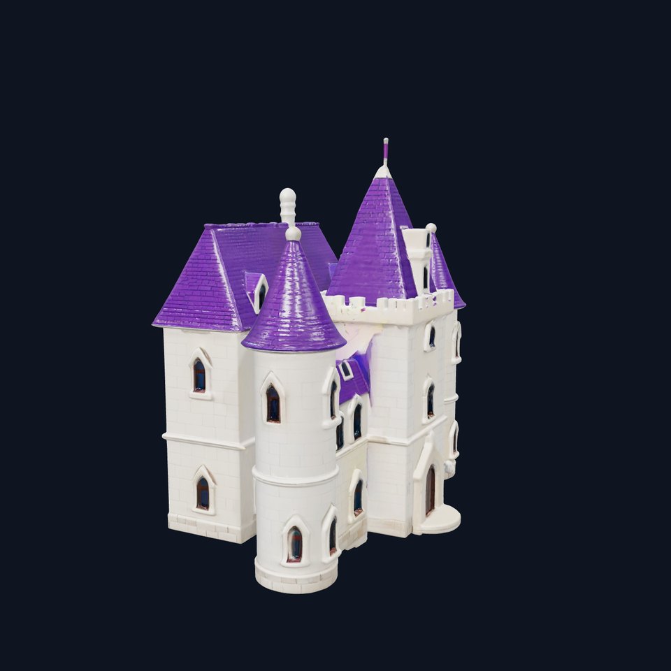 Purple Castle model pack